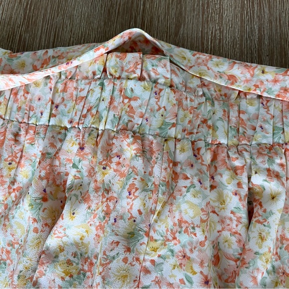 NWT, Skies Are Blue paper bag shorts, pastel, size Small - Picture 5 of 7